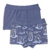 People Wear Organic 2-er Pack Boxershorts nachtblau mix