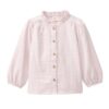People Wear Organic Flanell-Bluse malve kariert