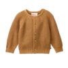 People Wear Organic Strick-Jacke karamell melange