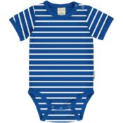 Maxomorra Body SS Stripes Blue