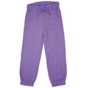 Maxomorra Pants Muslin Solid Purple