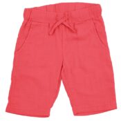 Maxomorra Shorts Knee Muslin Solid Red