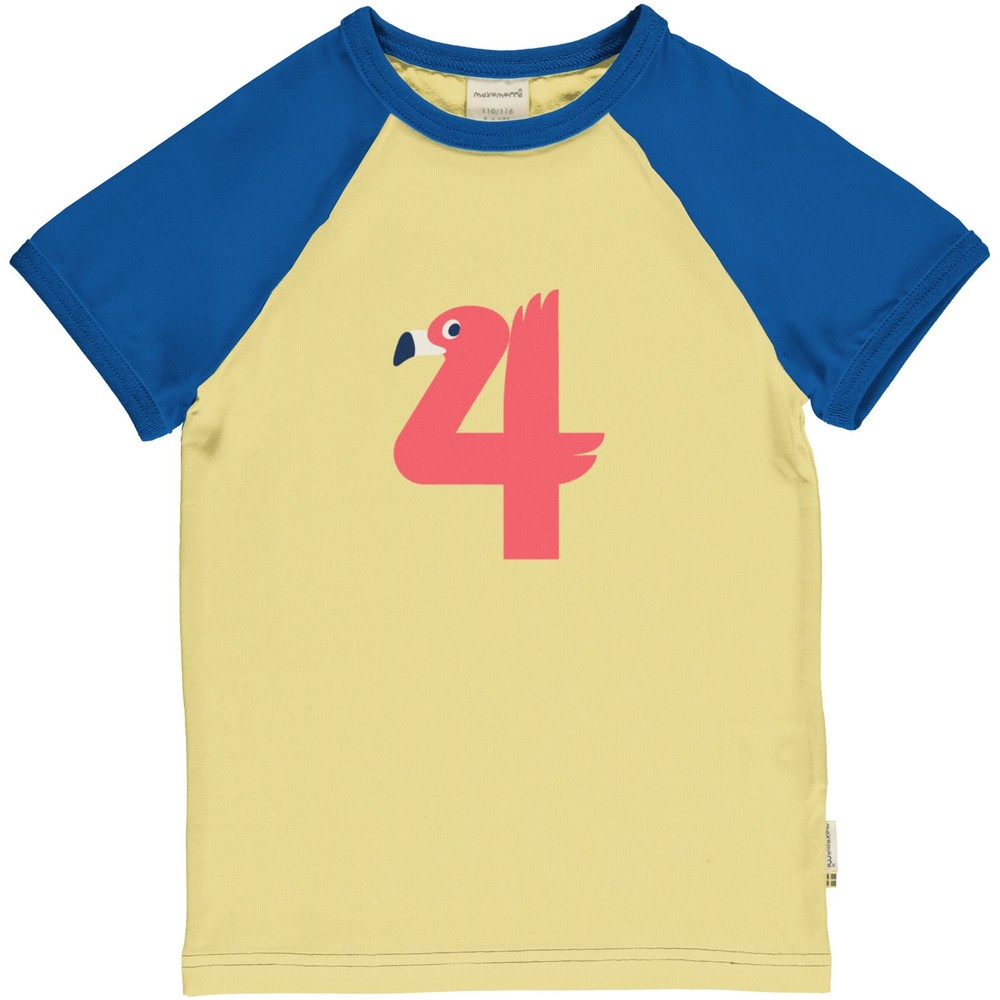 Maxomorra Top SS Raglan Age G04