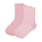 People Wear Organic 2-er Pack Socken dunkelmalve mix