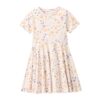 People Wear Organic Kurzarm-Kleid puderrosa