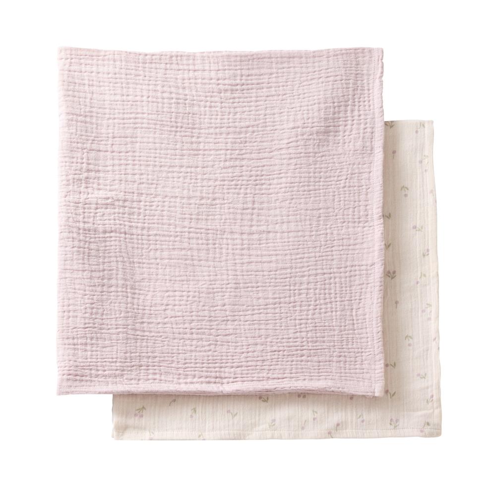 People Wear Organic Mulltuch violett mix