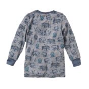 People Wear Organic Pyjama dunkles blau bedruckt