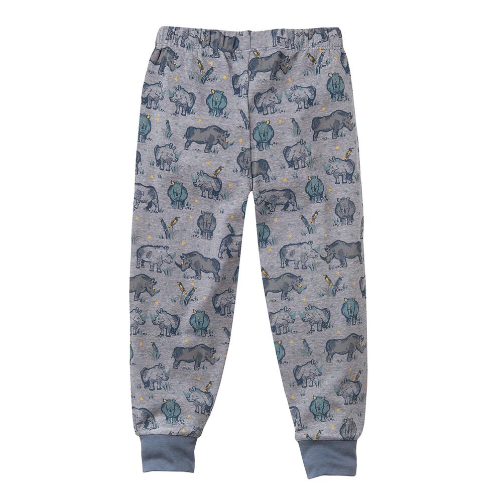 People Wear Organic Pyjama dunkles blau bedruckt