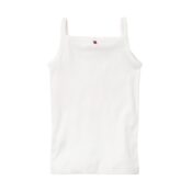 People Wear Organic Träger-Unterhemd weiß